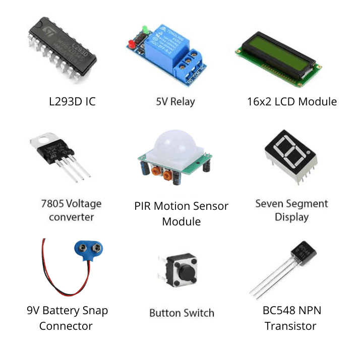 Arduino UNO 21-in-1 Starter Kit compatible