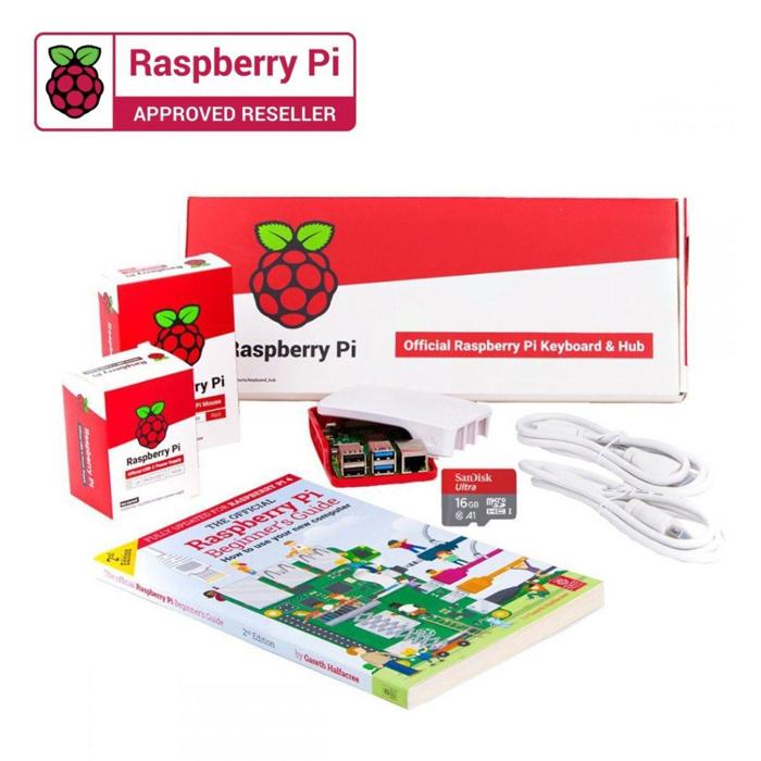 Raspberry Pi 4 Desktop Combo Kit - Complete DIY Setup