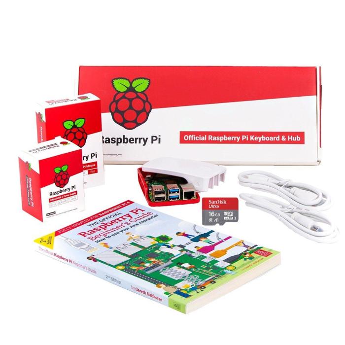 Raspberry Pi 4 Desktop Combo Kit - Complete DIY Setup