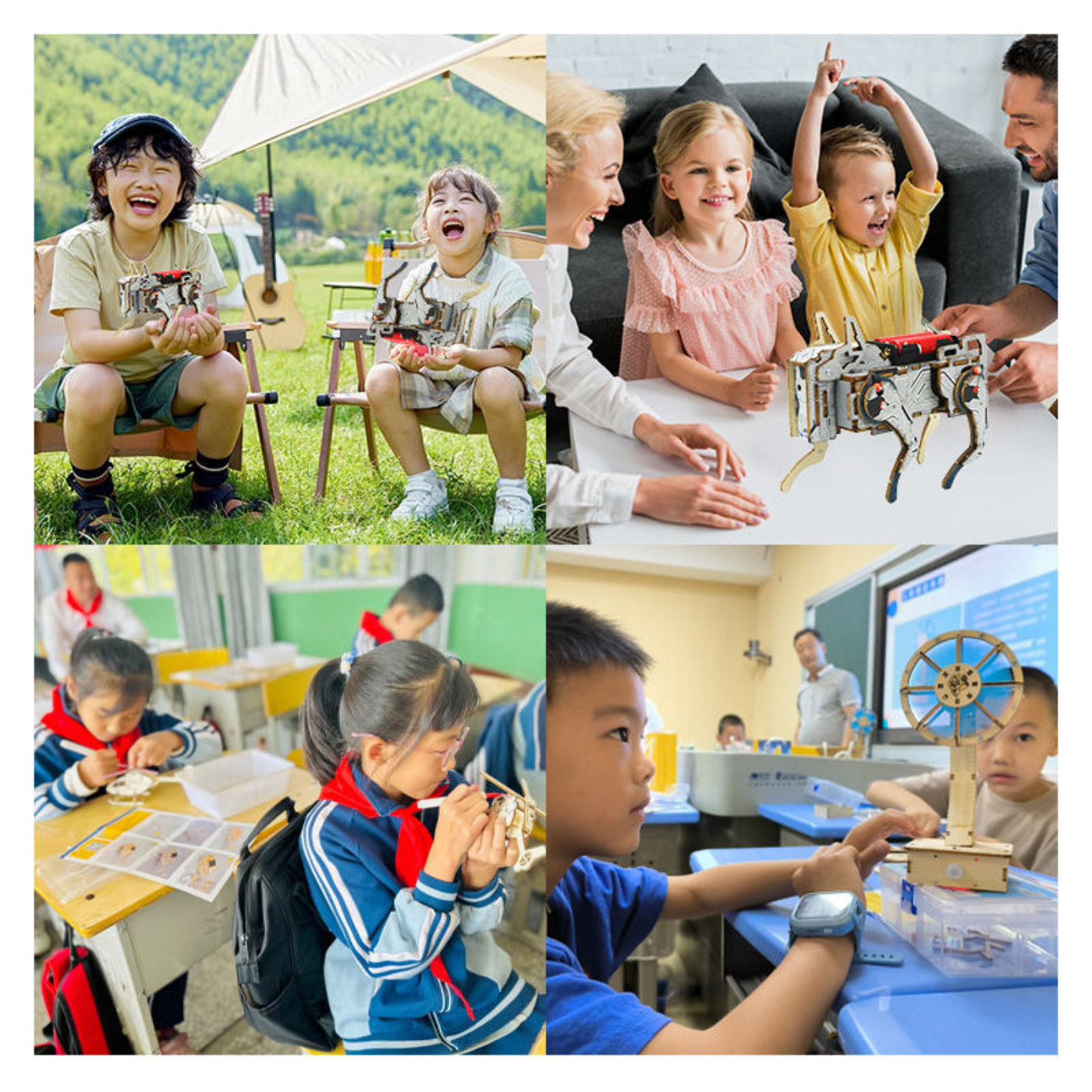 Pludo Voice Bot Dog DIY Kit – Learn Sound-to-Energy Conversion for Ages 14–18 | Grade 9–10