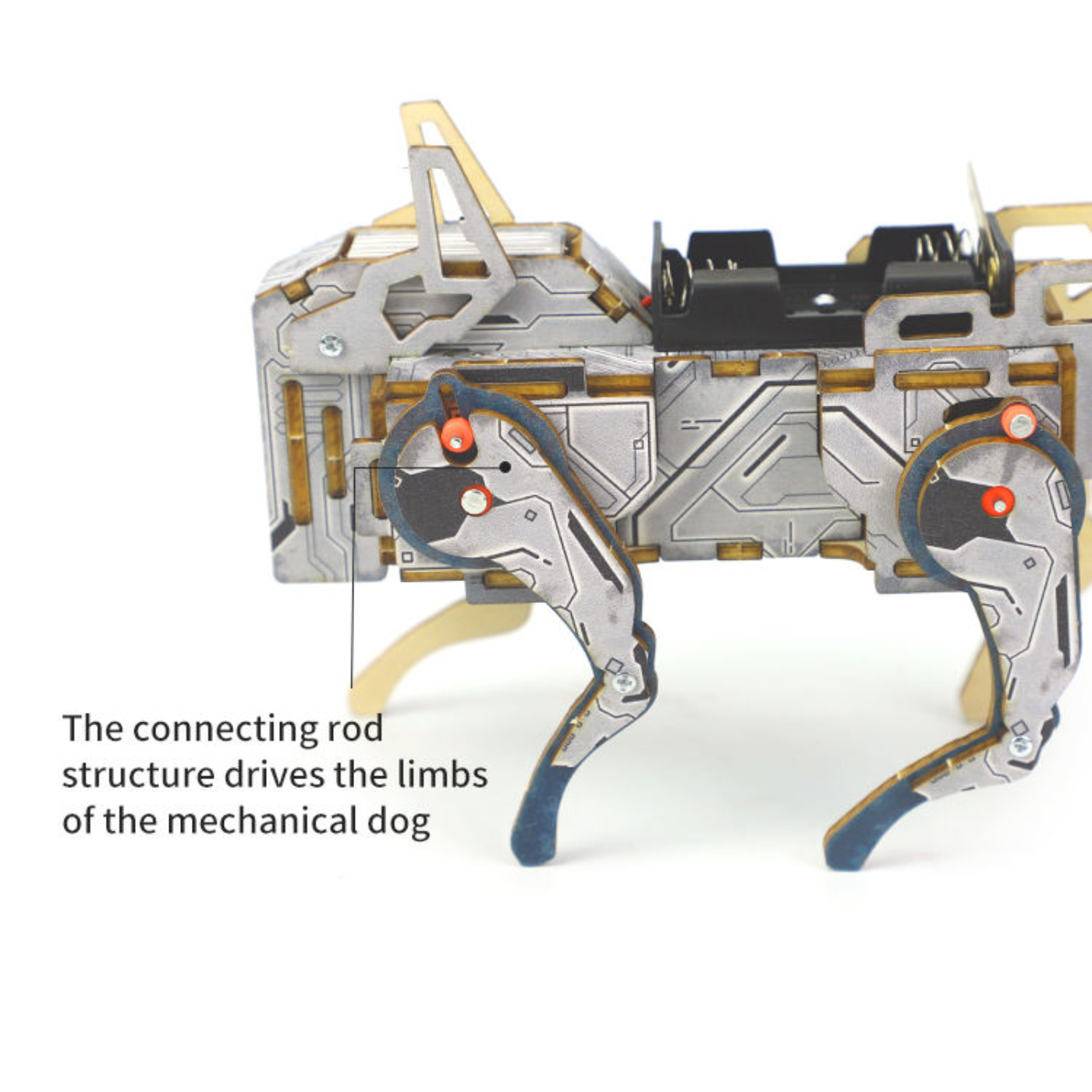 Pludo Voice Bot Dog DIY Kit – Learn Sound-to-Energy Conversion for Ages 14–18 | Grade 9–10