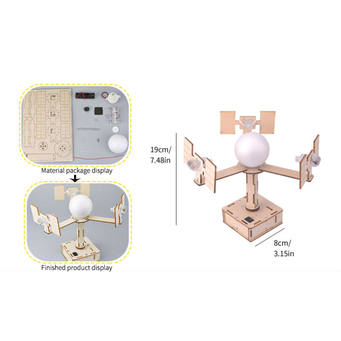 Pludo STEM Toy Space DIY Kit – Satellite Communication Experiment for Ages 14–16 | Grade 9–10