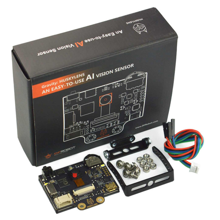 Gravity: Huskylens AI Camera 2.0" IPS Screen | Machine Vision Sensor - For Arduino & Raspberry Pi Projects