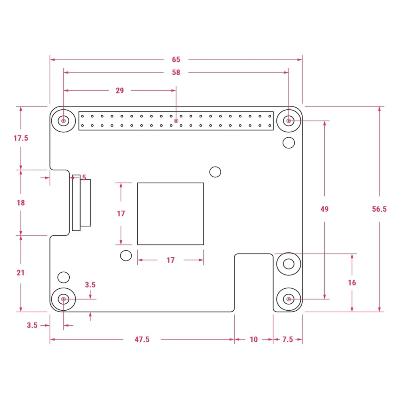 Official Raspberry Pi AI HAT+ 26 TOPS