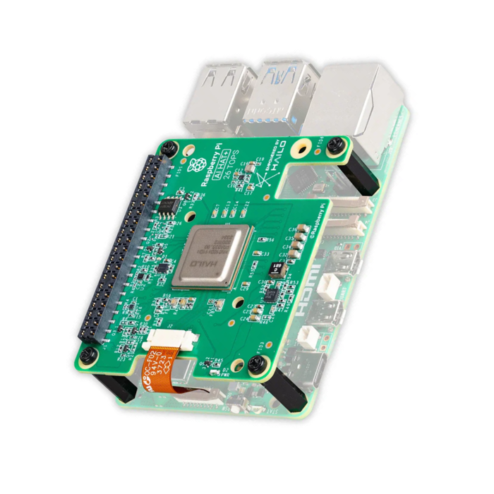Official Raspberry Pi AI HAT+ 26 TOPS