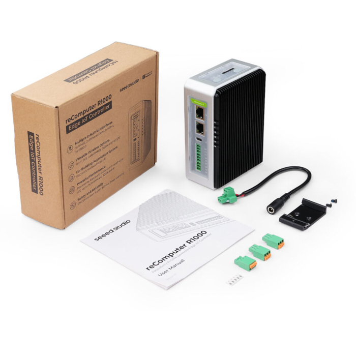 Seeed Studio reComputer R1024-10 IoT Gateway 4GB RAM 16GB eMMC - Industrial Edge Controller