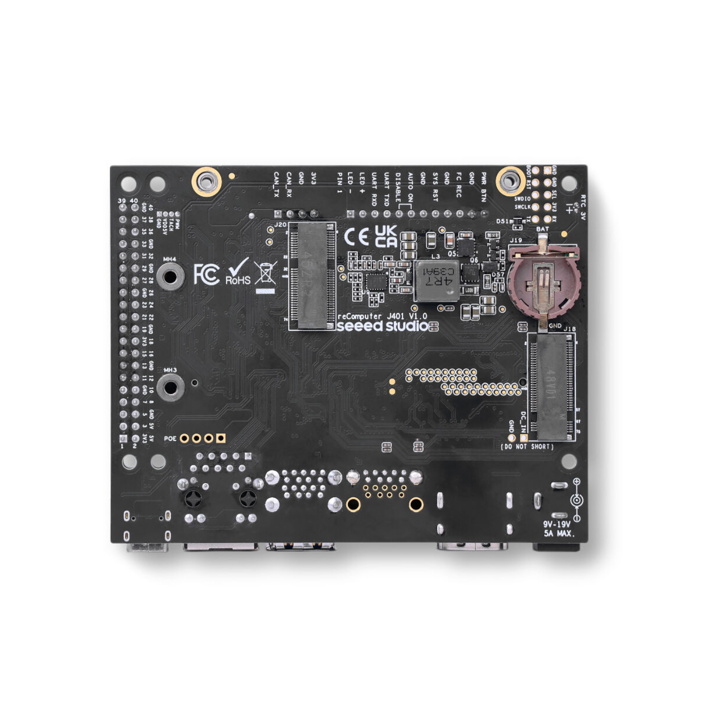 reComputer J3011B - Edge AI Computer with NVIDIA Jetson Orin™ Nano 8GB 40TOPS