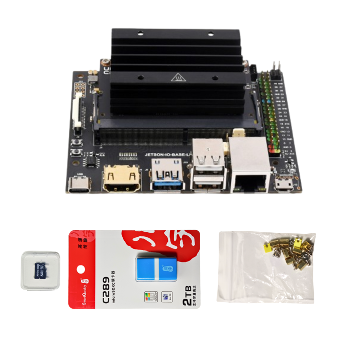 Waveshare Jetson Nano 4GB 16GB eMMC Development Board - Edge AI Computing
