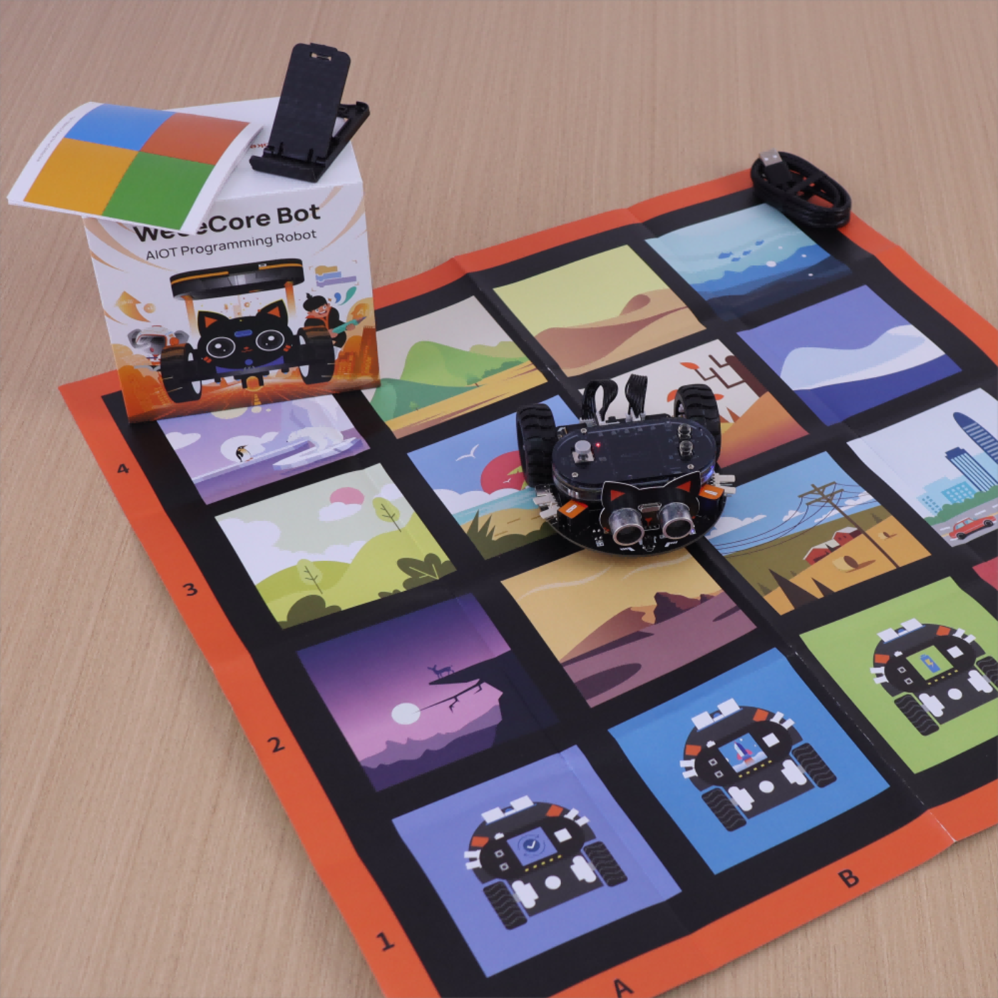 WeeeCore Bot AIOT Voice Programming Robot