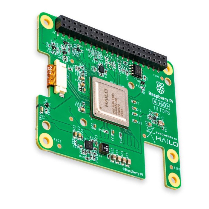 Raspberry Pi AI HAT+ 13 TOPS - Official AI Accelerator for Edge Computing