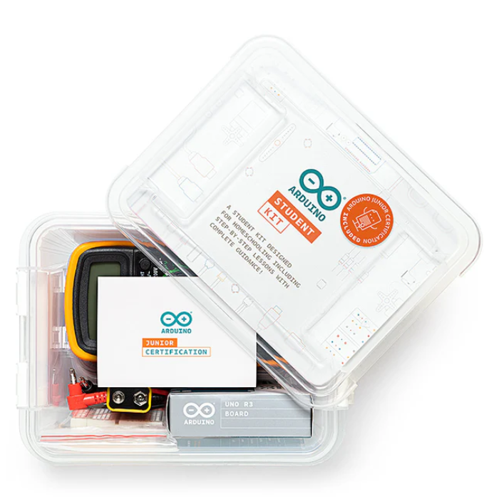 Official Arduino Student Kit Junior Certification with Arduino Uno AKX00043