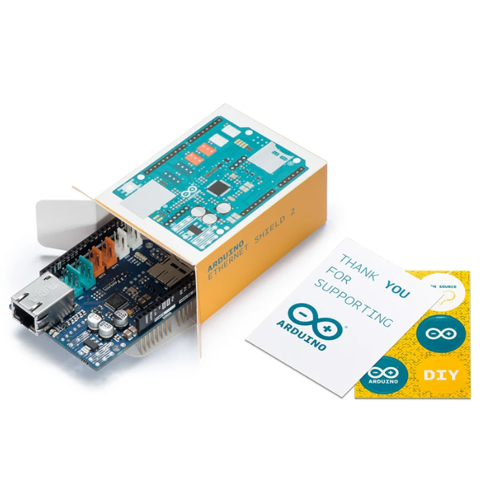 Official Arduino Ethernet Shield 2 A000024 5V W5500 - IoT & Network Projects