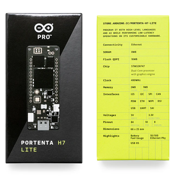 Official Arduino Portenta H7 Lite ABX00045 Development Board - Buy Online in India