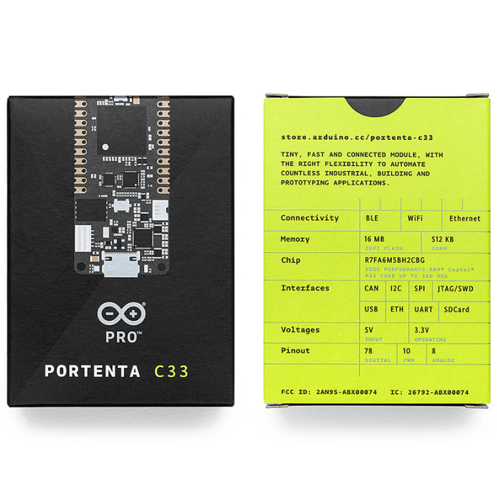 Official Arduino Portenta C33 Development Board - ABX00074 - IoT Prototyping