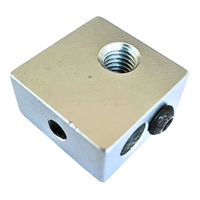 Buy Iotcart MK8 Aluminium Hot End Heating Block for 3D Printers - Extruder Upgrade | Price in India