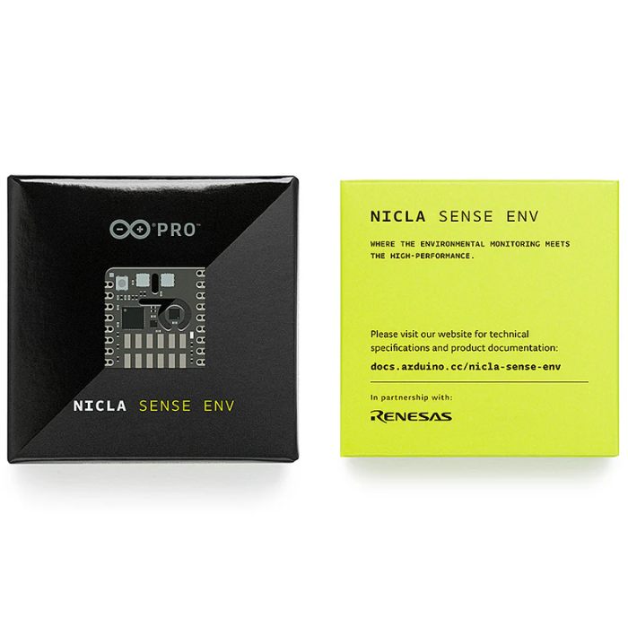 Official Arduino Nicla Sense Env Microcontroller Board - ABX00089