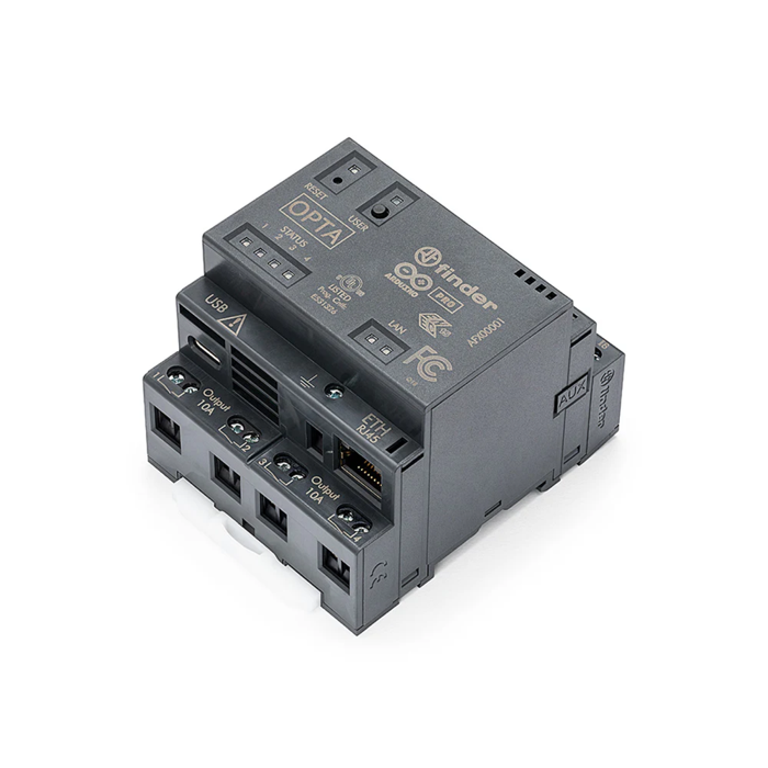 Arduino OPTA RS485 AFX00001 4-Relay PLC - Industrial IoT Controller