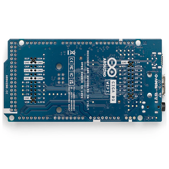 Arduino ABX00063 GIGA R1 WiFi 480MHz Dual-Core Dev Board - IoT & Robotics