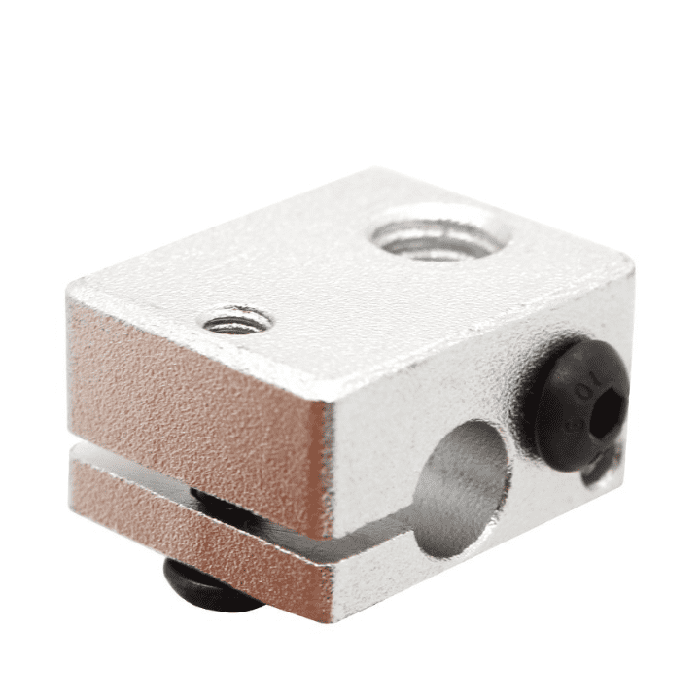 Iotcart SES-P-98 Aluminium Heat Block for E3D V6 J-head 3D Printer - High Temp PT100 Compatible