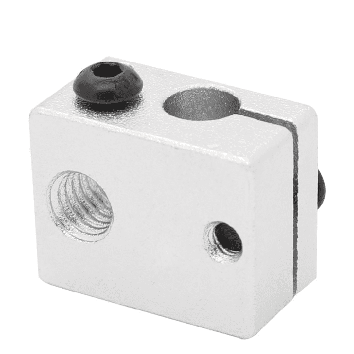 Iotcart SES-P-98 Aluminium Heat Block for E3D V6 J-head 3D Printer - High Temp PT100 Compatible