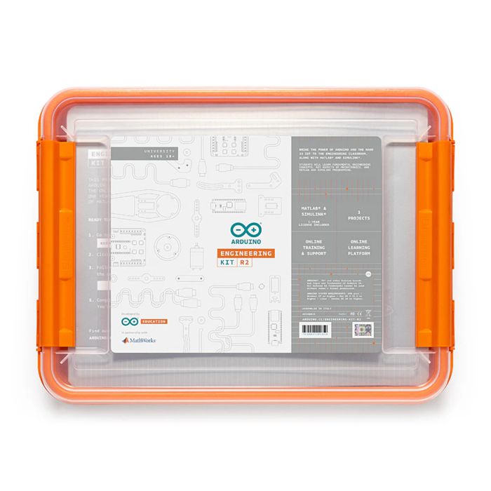 Official Arduino Engineering Kit R2 with Arduino Nano - STEM Learning Kit for Students & Educators