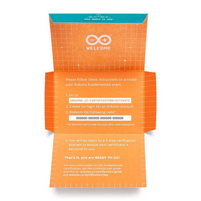 Official Arduino Starter Kit with Exam Certification