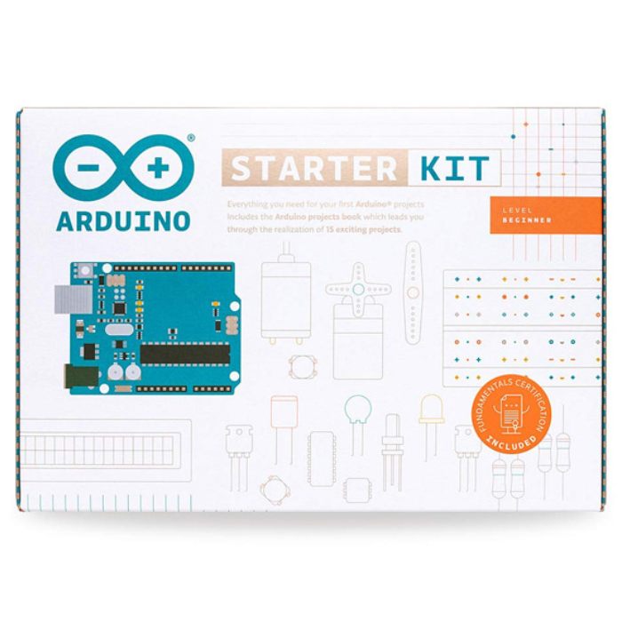 Official Arduino Starter Kit with Exam Certification