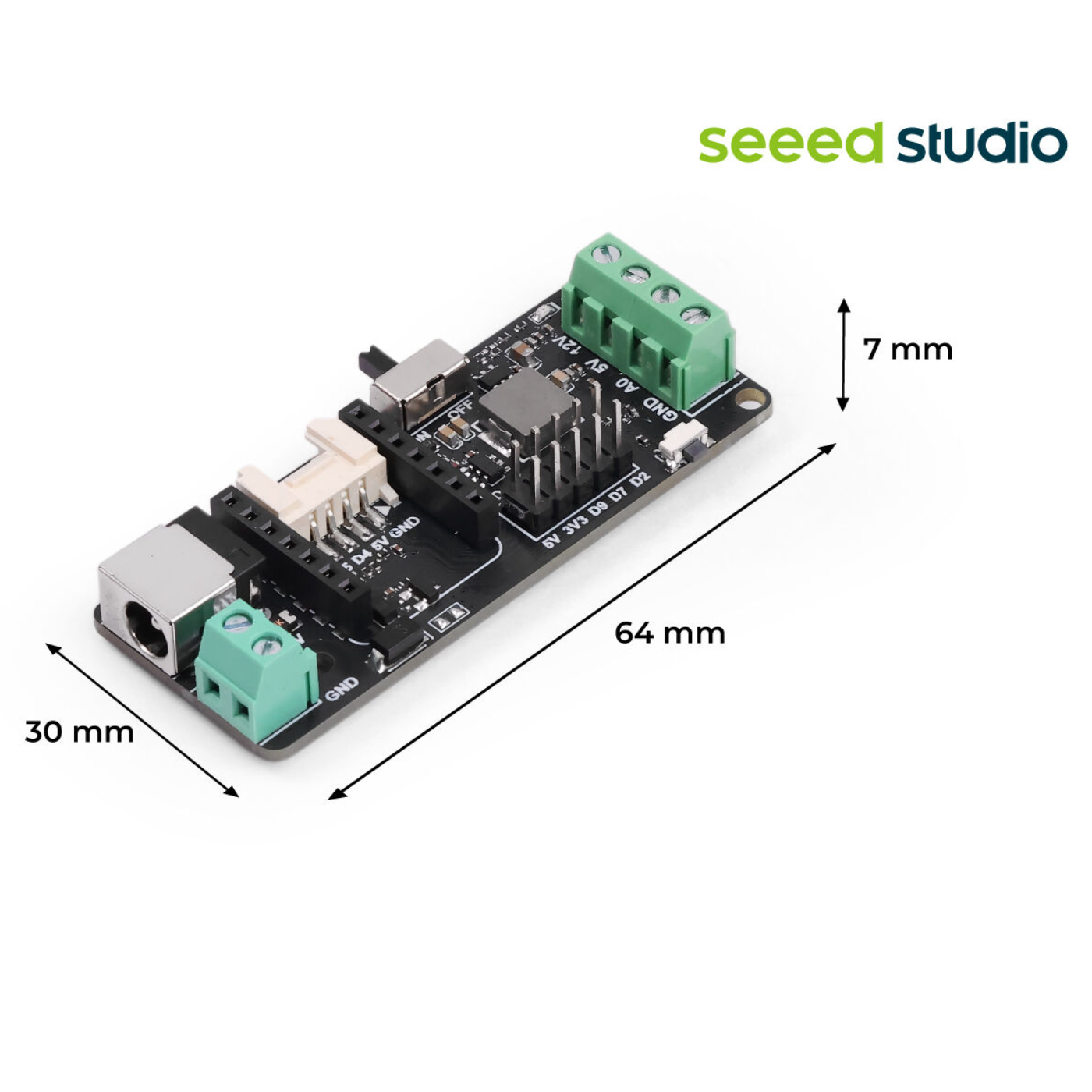 LED Driver Board for XIAO Supports 5V and 12V LED Strips -Seeed Studio