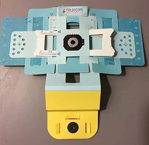 Original DIY Paper Foldscope Microscope Basic Kit