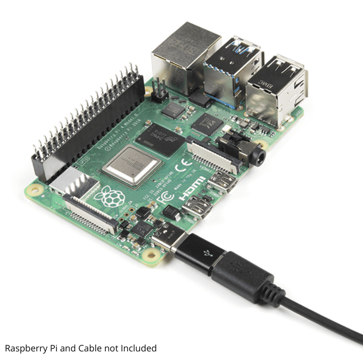 Raspberry Pi USB Micro-B to USB-C Adapter