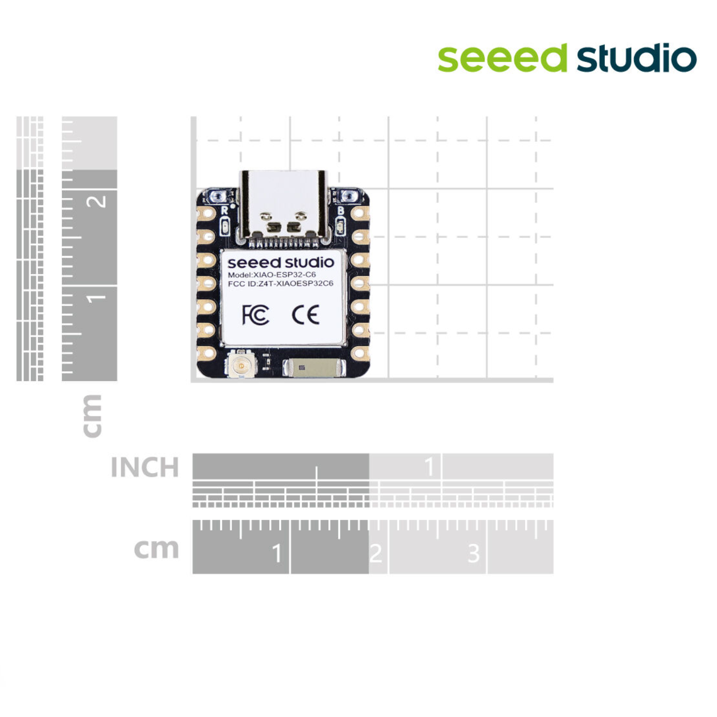 Seeed Studio XIAO ESP32-C6 Development Board Supports Wi-Fi 6, BLE 5.0, Zigbee & Thread