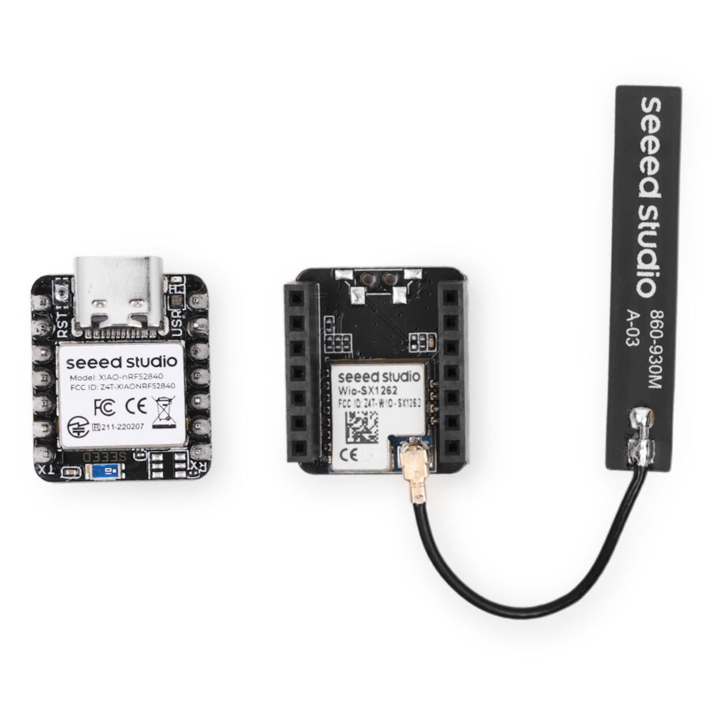 Seeed Studio XIAO nRF52840 Module & Wio-SX1262 Kit for Meshtastic